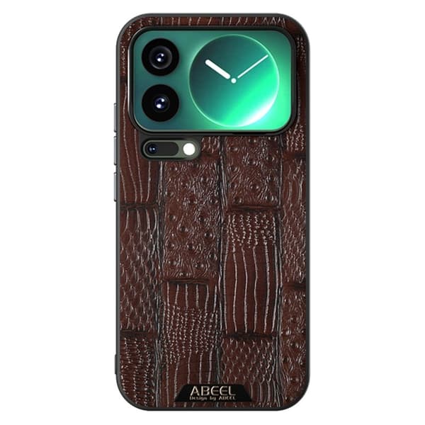ABEEL Mobilskal till Xiaomi 17 Pro Max MagSafe Kompatibel - Brun