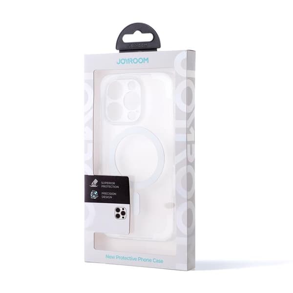 Joyroom iPhone 14 Plus Skal 14D MagSafe Magnetic - Transparent Transparent