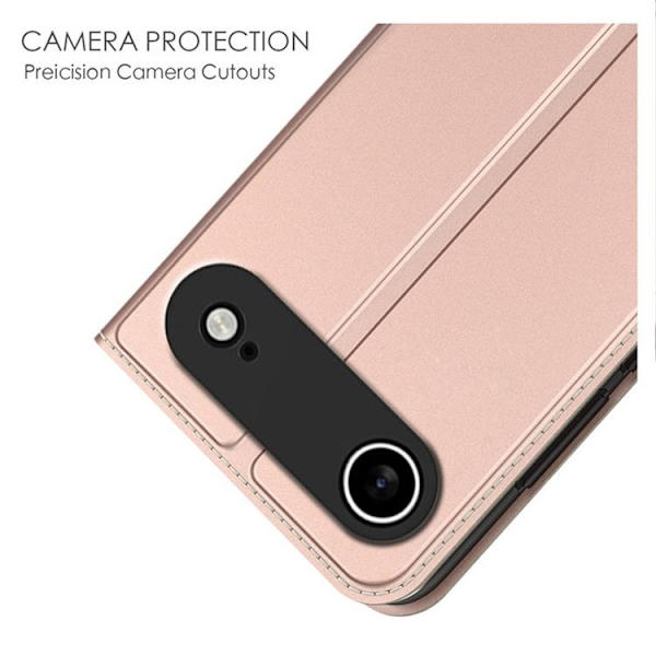 iPhone Air Plånboksfodral med Stå Roséguld