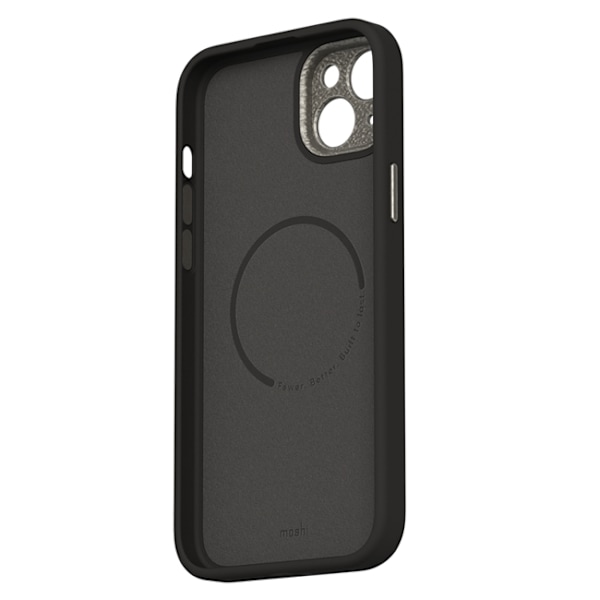 Moshi iPhone 15 Plus Mobilskal Magsafe Napa - Midnattssvart Svart