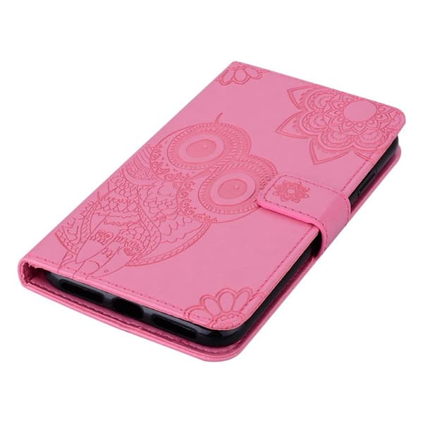 Plånboksfodral för Samsung Galaxy S26 Plus Konstläder med rem - Rosa