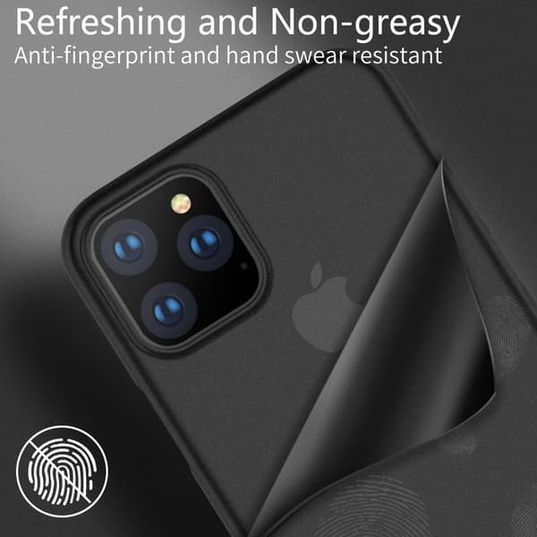 X-LEVEL Ultra-thin Mobilskal för iPhone 11 Pro 5.8 tum - Svart