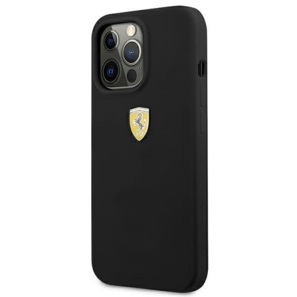 Ferrari iPhone 13 Pro Max Cover Silikone - Sort