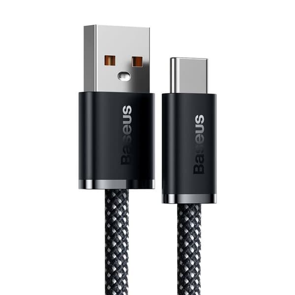Baseus Dynamic USB-A till USB-C-kabel 100W 1m - Grå Grå