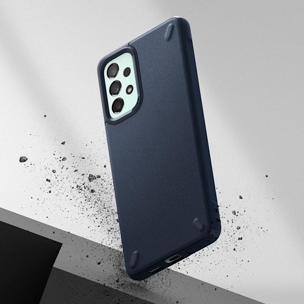 Ringke Onyx Holdbart Etui Galaxy A73 - Navy Blå Blå