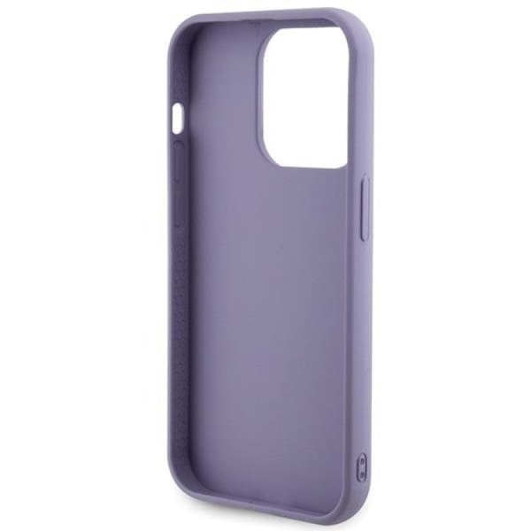Guess iPhone 15 Pro Max Mobilskal Sequin Script Metal - Lila