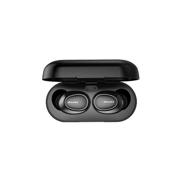 Awei TWS Bluetooth In-Ear Hörlurar T16 - Svart Black