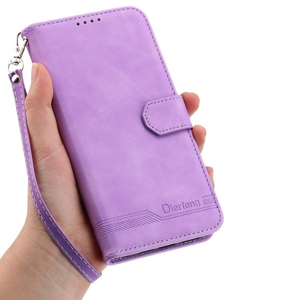 DIERFENG Samsung Galaxy S26 Ultra Plånboksfodral Konstläder - Lila