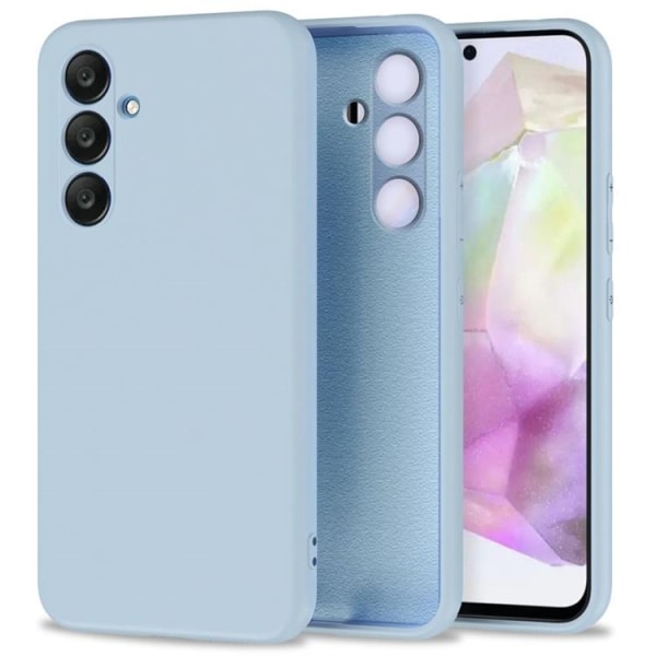 Tech-Protect Galaxy A55 5G Mobile Cover Icon - Himmelblå