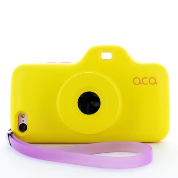 ACA Toy Camera Combo Skal till iPhone 5C (Gul) Gul