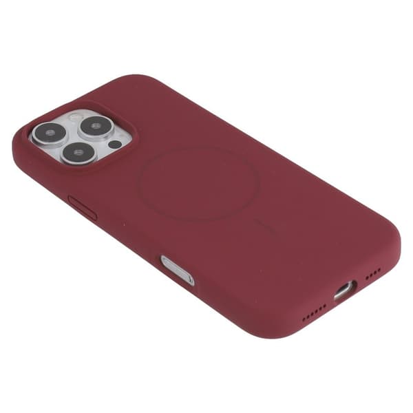 X-LEVEL Mobilskal till iPhone 16 Pro MagSafe Flytande Silikon Lila