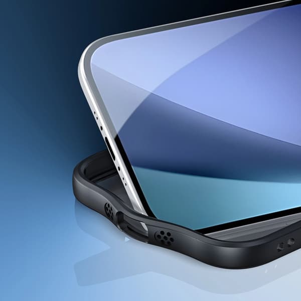 Dux Ducis Telefontaske til iPhone Air Aimo - Sort Svart