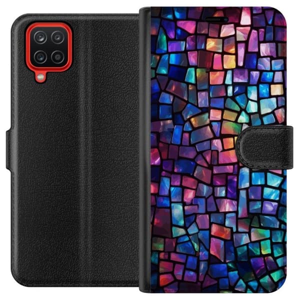 Plånboksfodral till Samsung Galaxy A12 med Disco