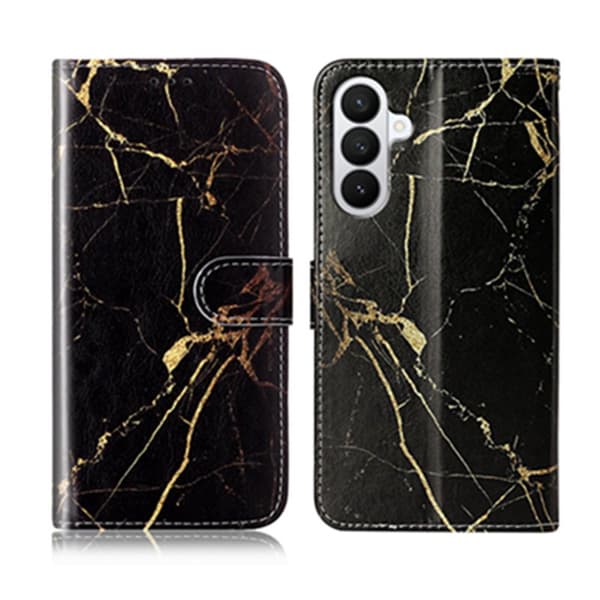 Plånboksfodral för Samsung Galaxy S26 Plus Ställfunktion Konstläder - Svart