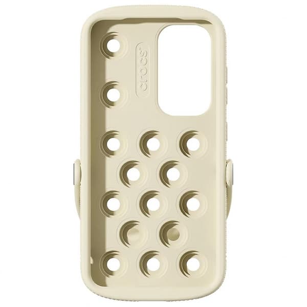 Mobilskal till Samsung Galaxy S25 MagSafe Crocs - Benvit