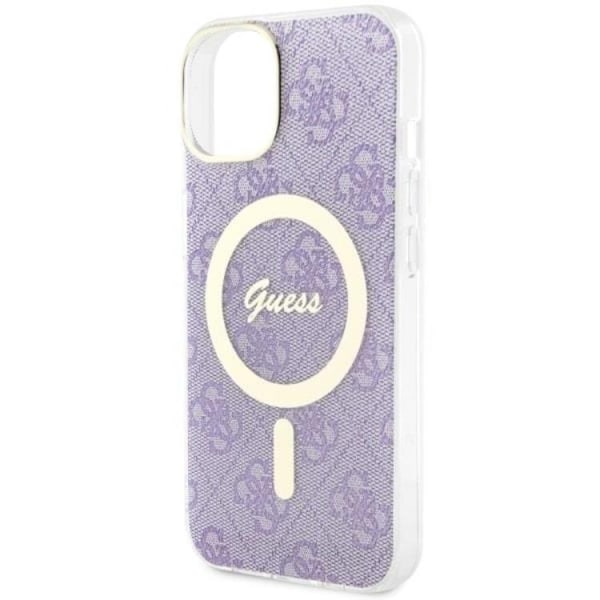 Guess iPhone 14 Mobilskal MagSafe - Lila