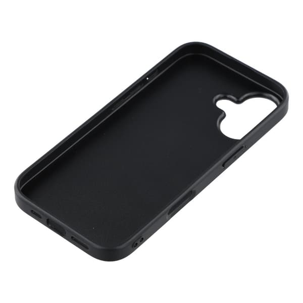 X-LEVEL Bojue-3 Mobilskal till iPhone 17 Läderbelagd PC+TPU - Brun