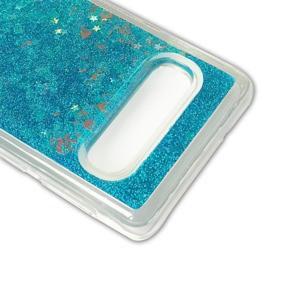 Glitter Skal till Samsung Galaxy S10 Plus - Blå Blå