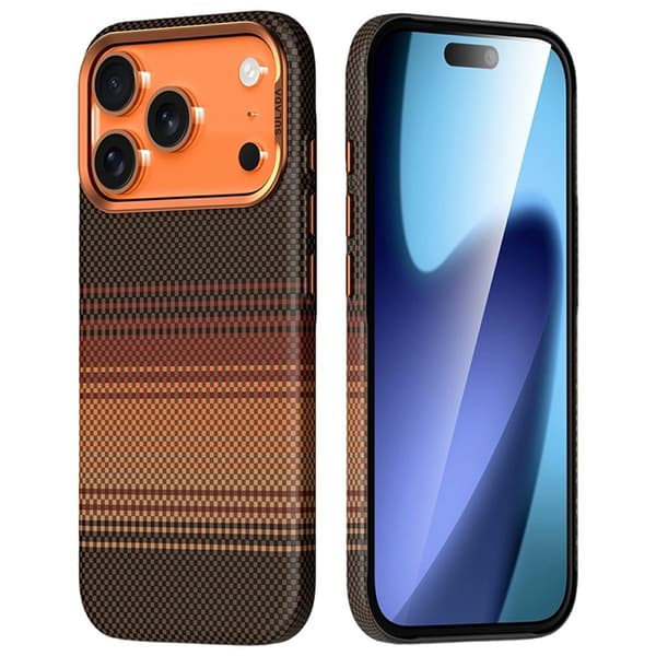 SULADA Mobilskal till iPhone 17 Pro MagSafe Hard PC - Orange Orange