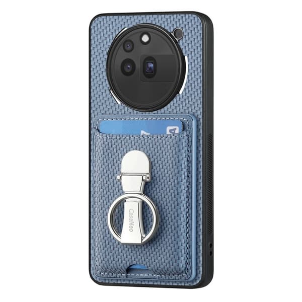 D.G Ming For Mobilskal till Nothing Phone (3a) Pro Äkta läder - Blå