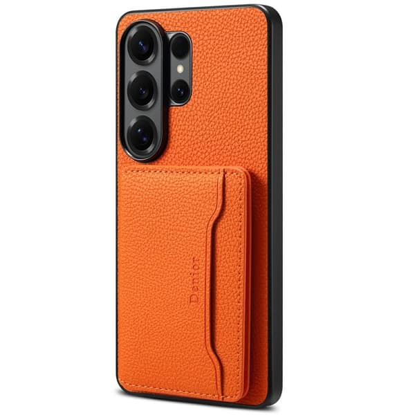 DENIOR Mobilskal för Samsung Galaxy S26 Ultra Magnetiskt Kickstand - Orange