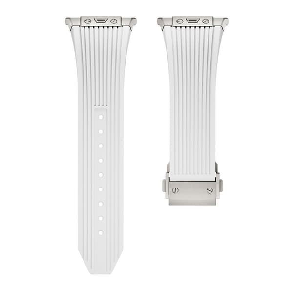 Galaxy Watch Ultra 47mm Armband Titan Connector - Vit Vit