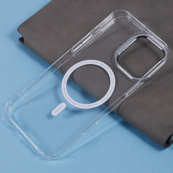 X-LEVEL Clear Series Mobilskal till iPhone 16 Pro Max Transparent Vit