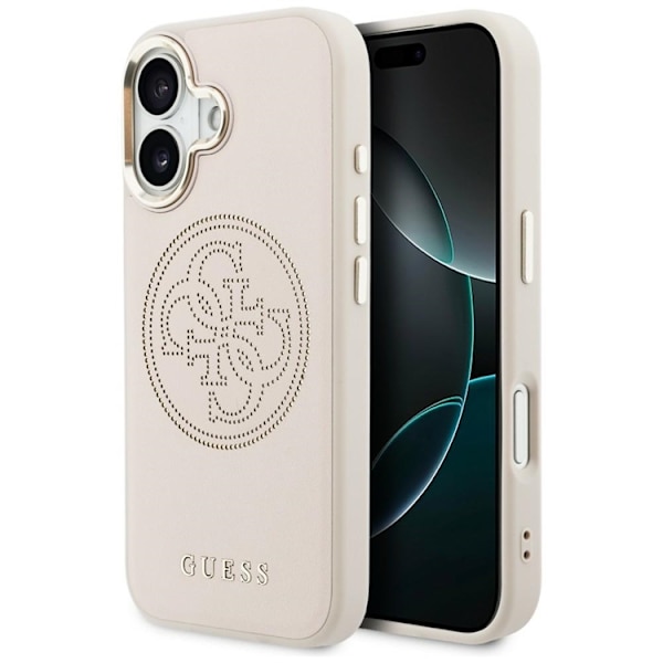 Guess Mobilskal För iPhone 17 MagSafe Perforated 4G - Rosa