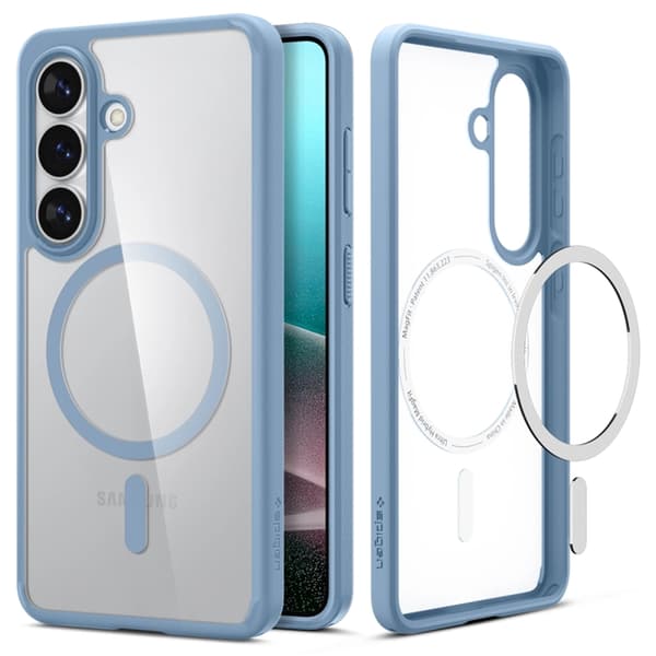 Spigen Mobilskal För Galaxy S26 Plus MagSafe Ultra Hybrid - Ljusblå Blå