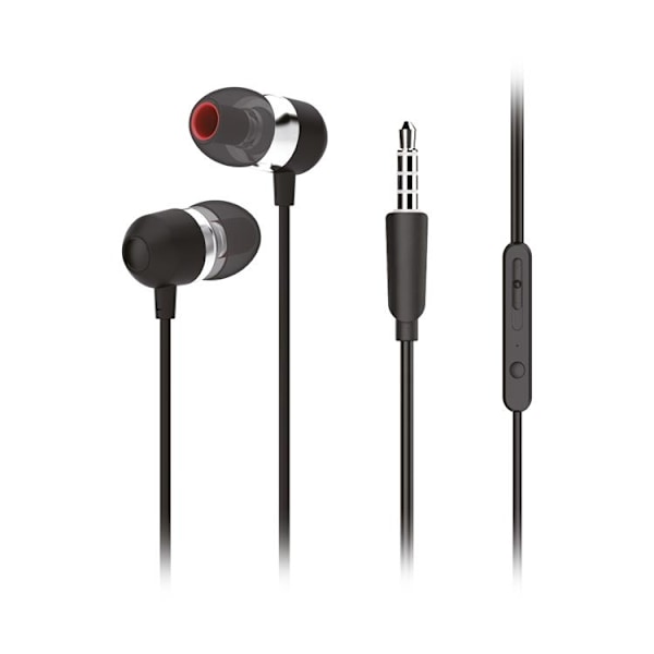 Forcell In-ear Hörlurar Highfi Premuim Sound - Svart Svart
