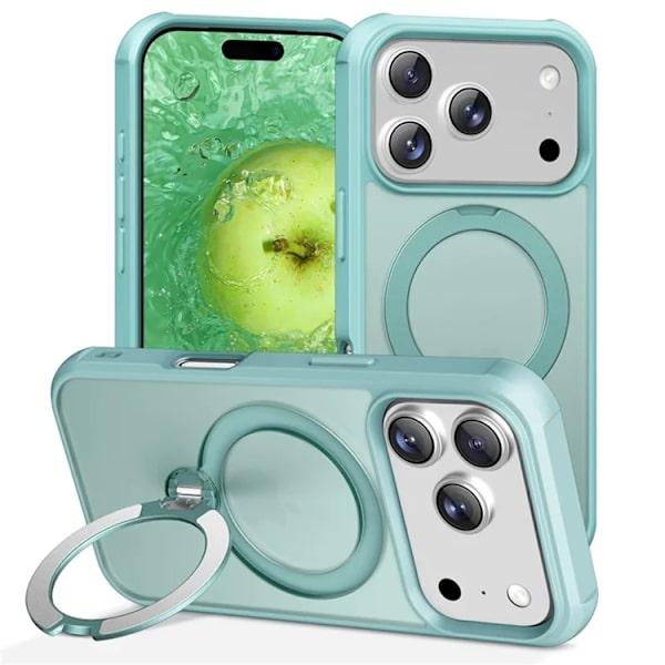 Mobilskal till iPhone 17 Pro MagSafe Kickstand TPU + PC - Blå Blå