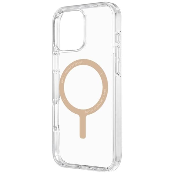 UNIQ Mobilskal till iPhone 16 Pro Max MagSafe Clario - Guld Guld