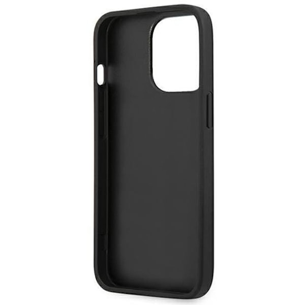 GUESS iPhone 14 Pro Skal Big Metall Logo - Grå