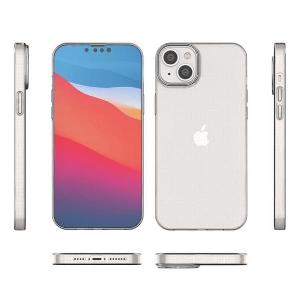 iPhone 14 Skal Anti Scratch TPU - Transparent Transparent