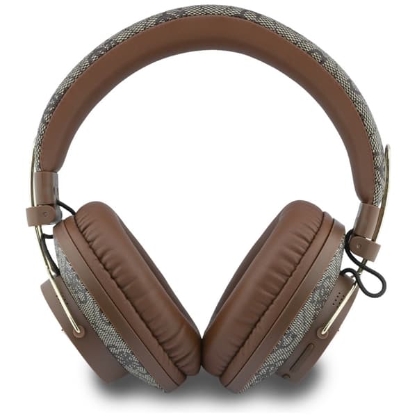 Guess Over-Ear Hörlurar Triangle Logo Bluetooth ENC - Brun Brun