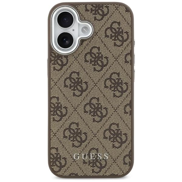 Guess telefontaske til iPhone 17 MagSafe 4G Classic Logo - Brun Brun
