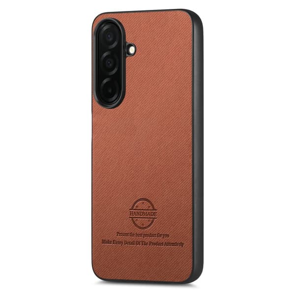 Mobilskal för Samsung Galaxy S26 Plus Konstläder - Brun