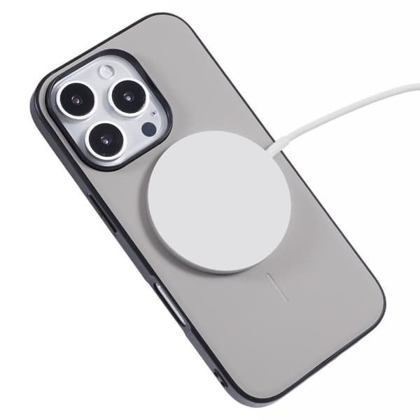 X-LEVEL Mobilskal till iPhone 16 Pro MagSafe PC+TPU+PU - Grå