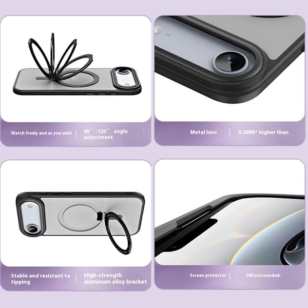 Mobilskal till iPhone Air MagSafe Kickstand - Silver Silver