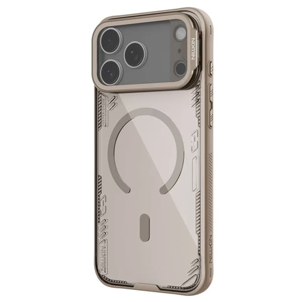 NILLKIN Mobilskal till iPhone 17 Pro Max Magsafe Iceblade Prop - Guld Guld