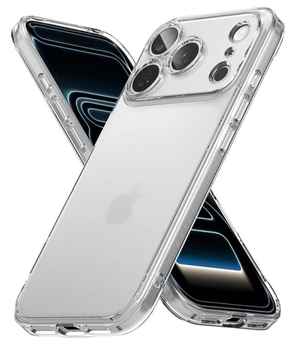 Ringke Mobilskal För iPhone 18 Pro Max/17 Pro Max Fusion - Matt Clear Transparent