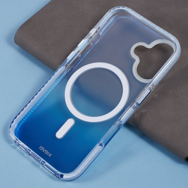 X-LEVEL Mobilskal till iPhone 16 MagSafe TPU Gradient Blå