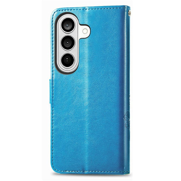 Plånboksfodral för Samsung Galaxy S26 Plus Konstläder - Blå