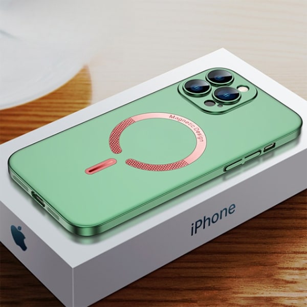 iPhone 14 Pro Max Skal Magsafe Ultra Thin - Grön