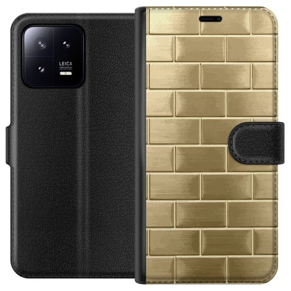 Pungcover til Xiaomi 13 med Gyldne Mursten