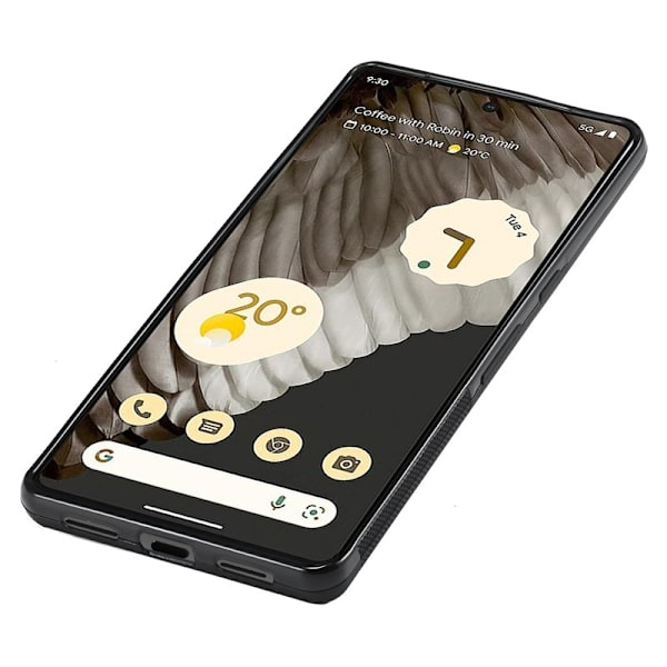 LC.IMEEKE Google Pixel 7 Pro Plånboksfodral Konstläder - Svart