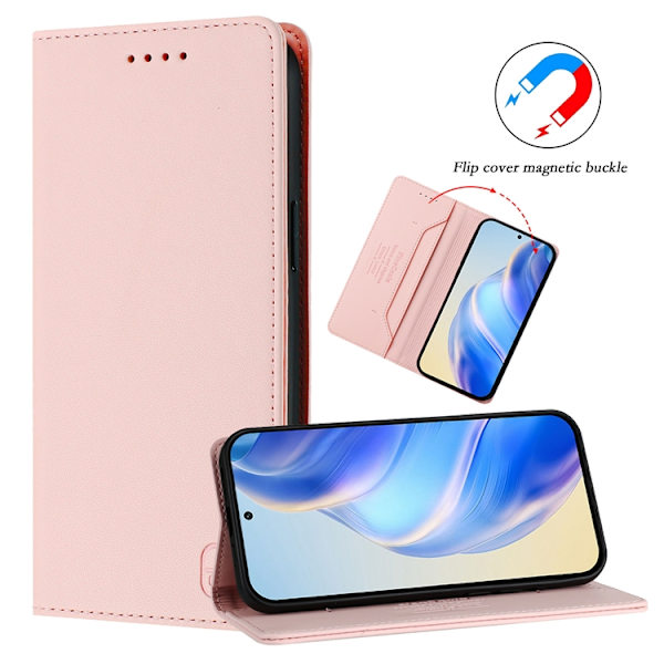 RINACASIS iPhone Air Plånboksfodral RC01 RFID - Rosa Rosa