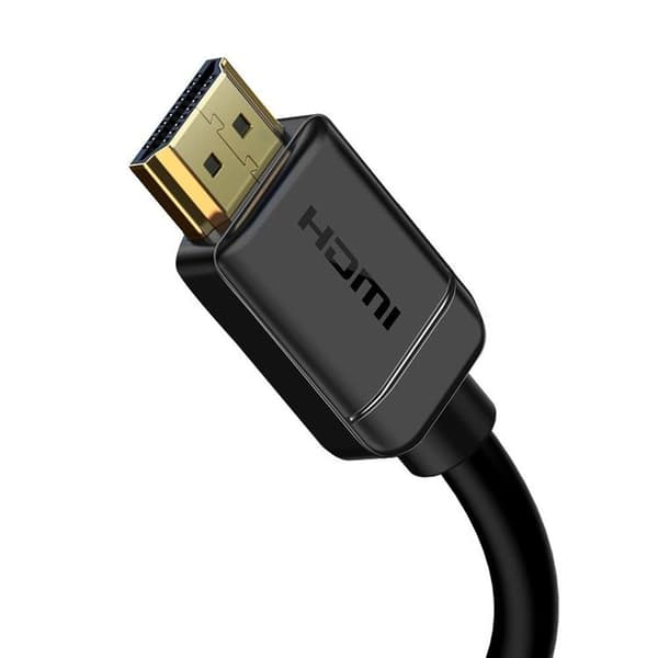 Baseus HDMI 4K Kabel 1 m - Svart Svart