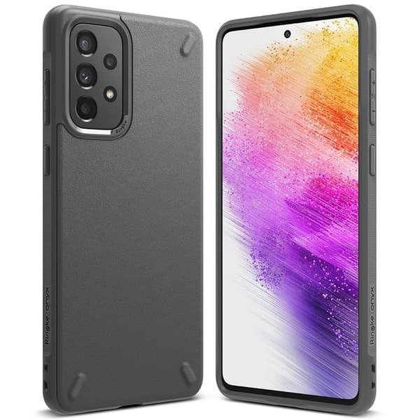 Ringke Onyx Kestävä Kuori Galaxy A73 - Harmaa Grå
