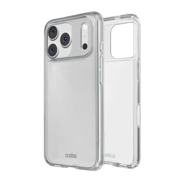 SBS Mobilskal För iPhone 18 Pro/17 Pro Skinny - Transparent